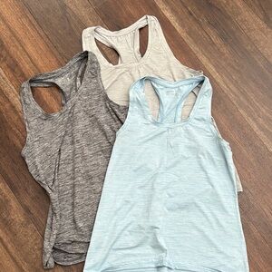 Jockey Women's Racerback Tank Tops - Black, Gray, Blue
